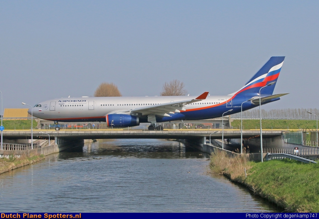 VQ-BBG Airbus A330-200 Aeroflot - Russian Airlines by Herman Degenkamp