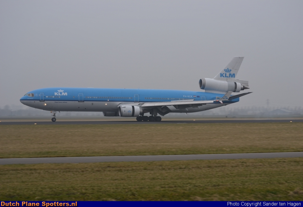 PH-KCK McDonnell Douglas MD-11 KLM Royal Dutch Airlines by Sander ten Hagen