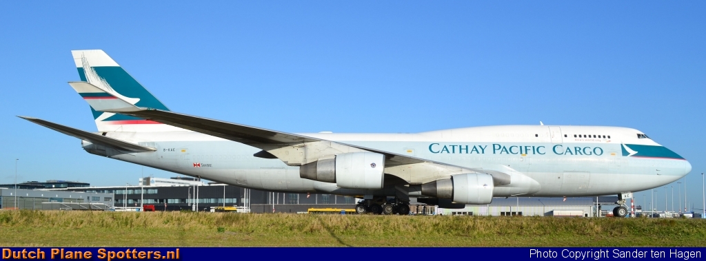 B-KAE Boeing 747-400 Cathay Pacific Cargo by Sander ten Hagen