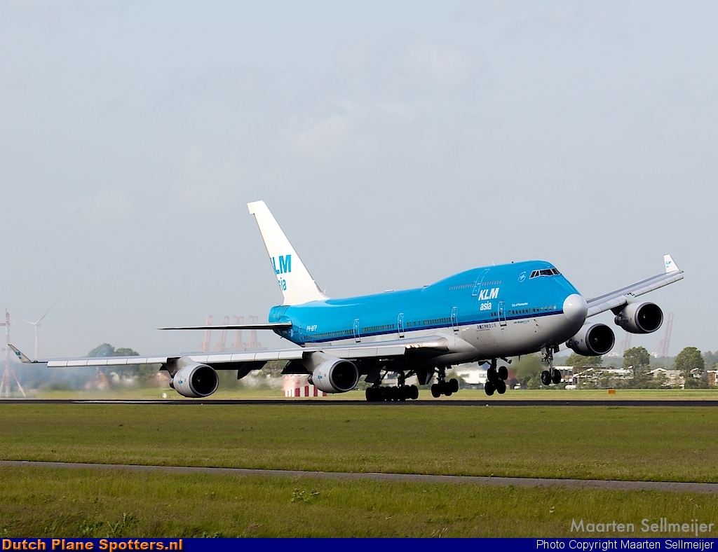 PH-BFP Boeing 747-400 KLM Asia by Maarten Sellmeijer