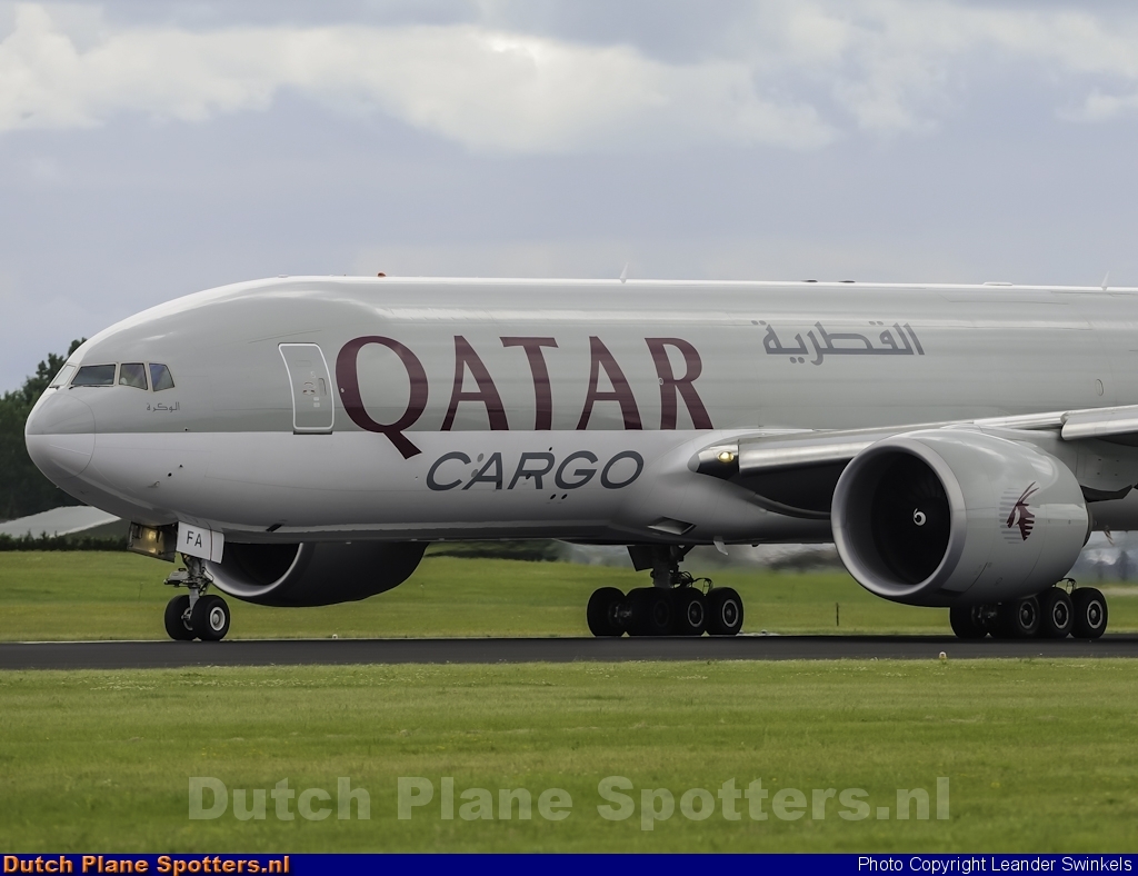 A7-BFA Boeing 777-F Qatar Airways Cargo by Leander Swinkels
