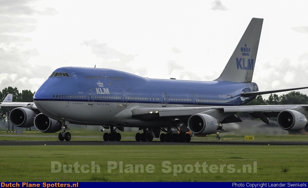 PH-BFA Boeing 747-400 KLM Royal Dutch Airlines by Leander Swinkels