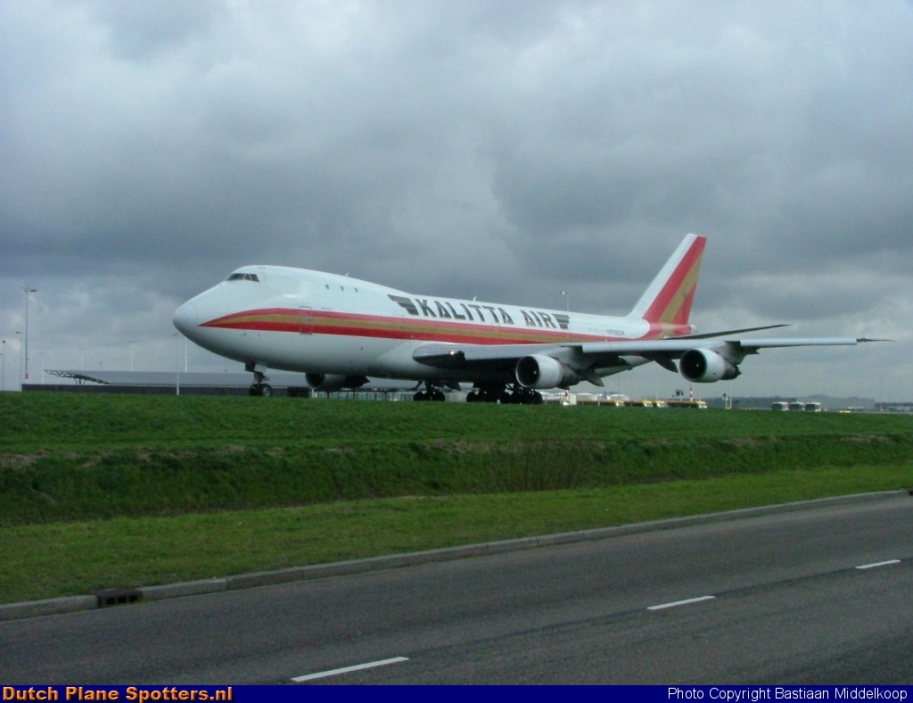 N702CK Boeing 747-100 Kalitta by Bastiaan Middelkoop