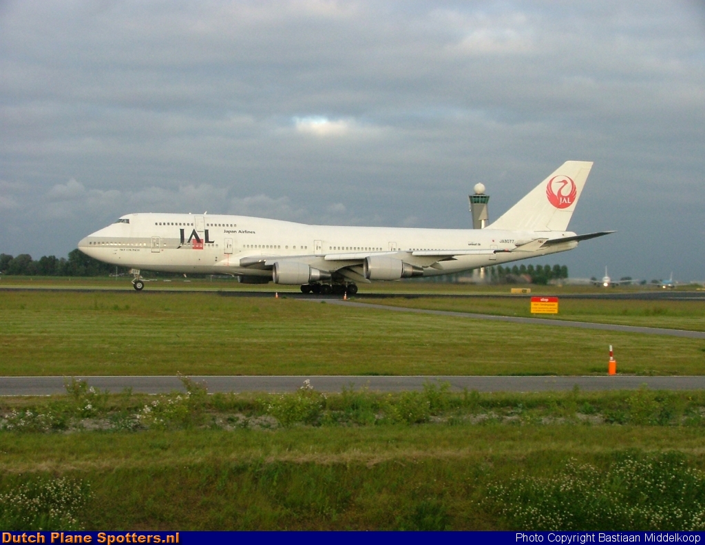 JA8077 Boeing 747-400 JAL - Japan Airlines by Bastiaan Middelkoop