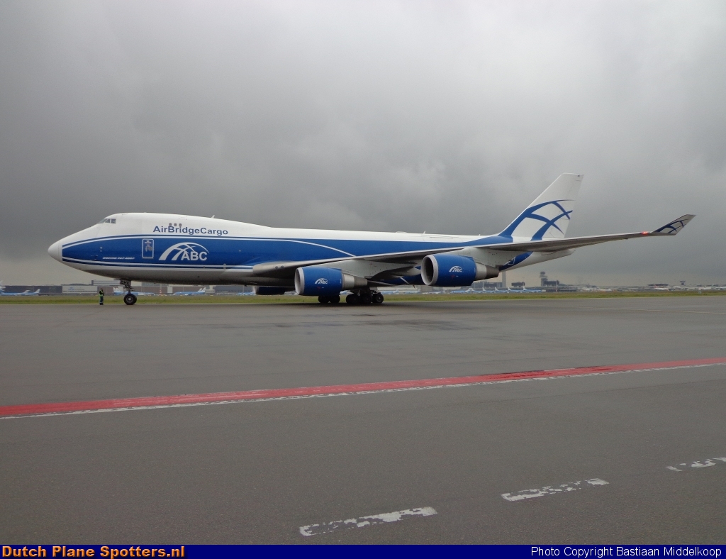 VQ-BHE Boeing 747-400 AirBridgeCargo by Bastiaan Middelkoop