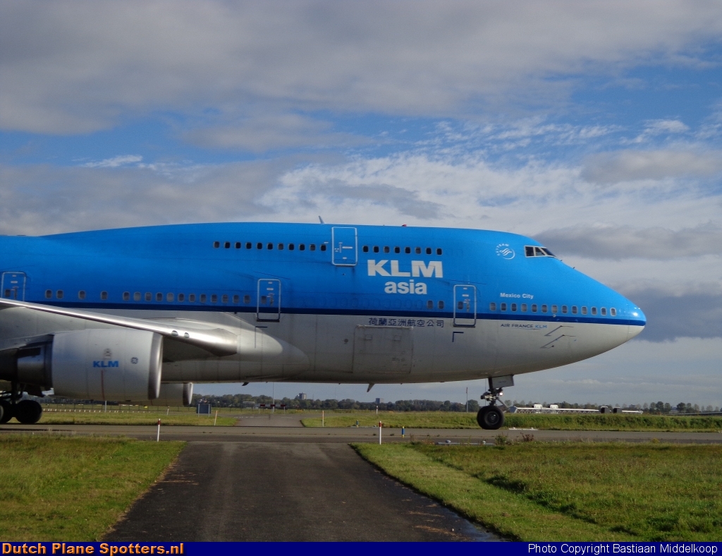 PH-BFM Boeing 747-400 KLM Asia by Bastiaan Middelkoop