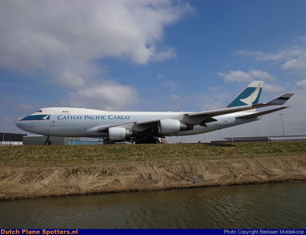 B-LIC Boeing 747-400 Cathay Pacific Cargo by Bastiaan Middelkoop