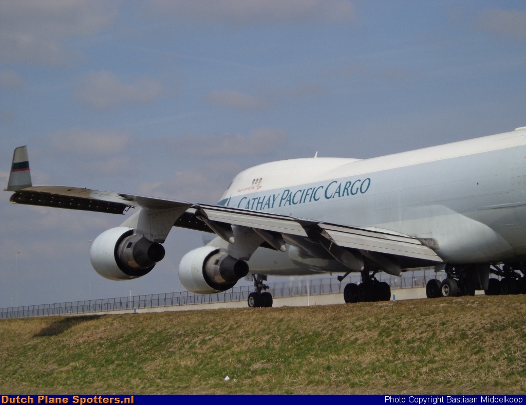 B-LIC Boeing 747-400 Cathay Pacific Cargo by Bastiaan Middelkoop