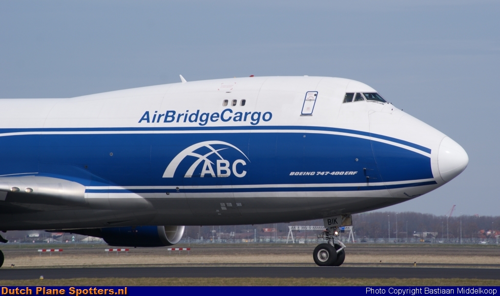 VP-BIK Boeing 747-400 AirBridgeCargo by Bastiaan Middelkoop