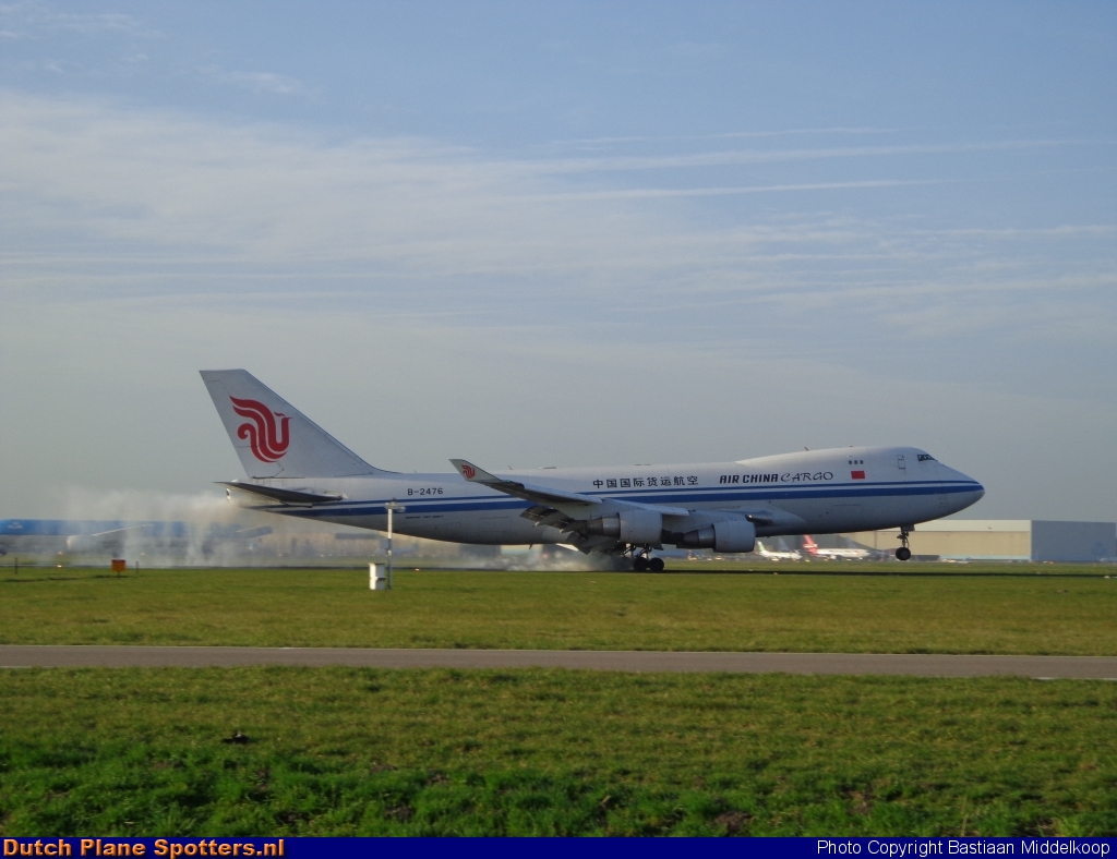 B-2476 Boeing 747-400 Air China Cargo by Bastiaan Middelkoop