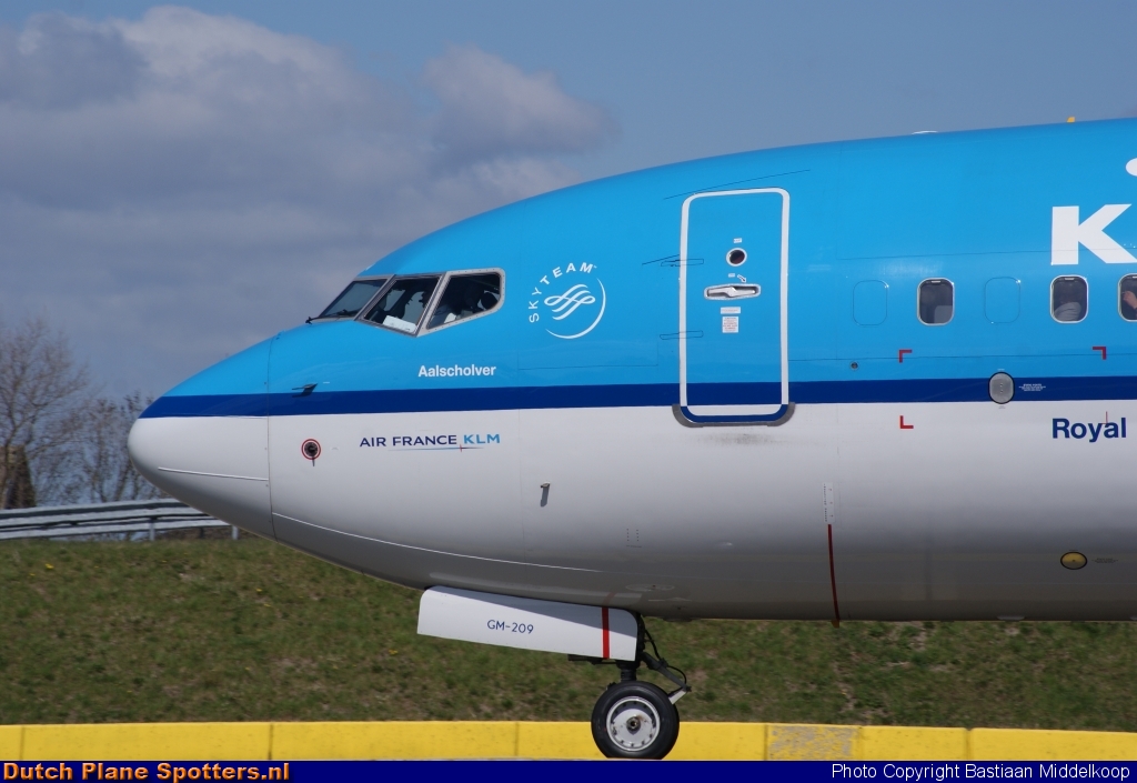 PH-BGM Boeing 737-700 KLM Royal Dutch Airlines by Bastiaan Middelkoop