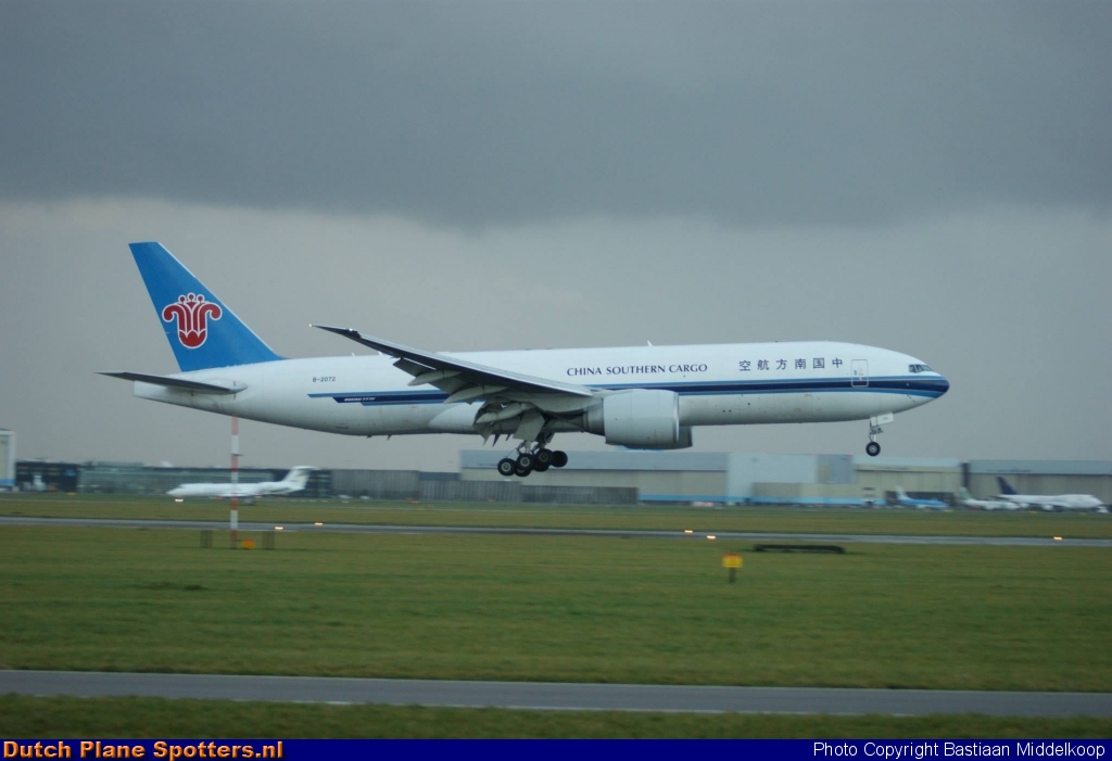B-2072 Boeing 777-F China Southern Cargo by Bastiaan Middelkoop