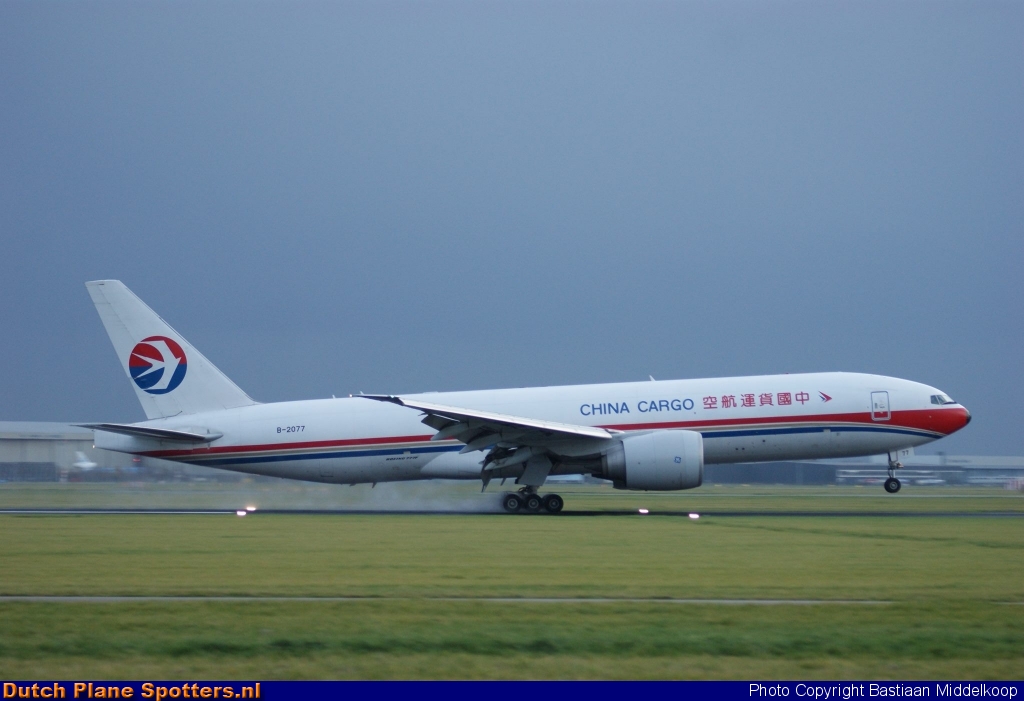 B-2077 Boeing 777-F China Cargo Airlines by Bastiaan Middelkoop
