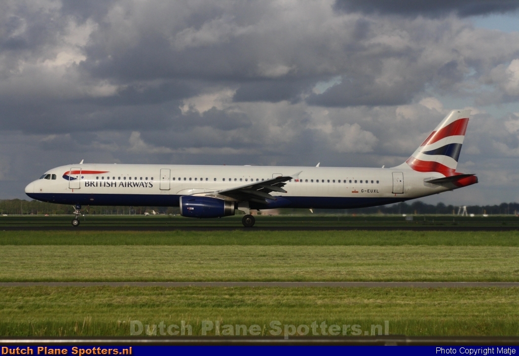 G-EUXL Airbus A321 British Airways by Matje