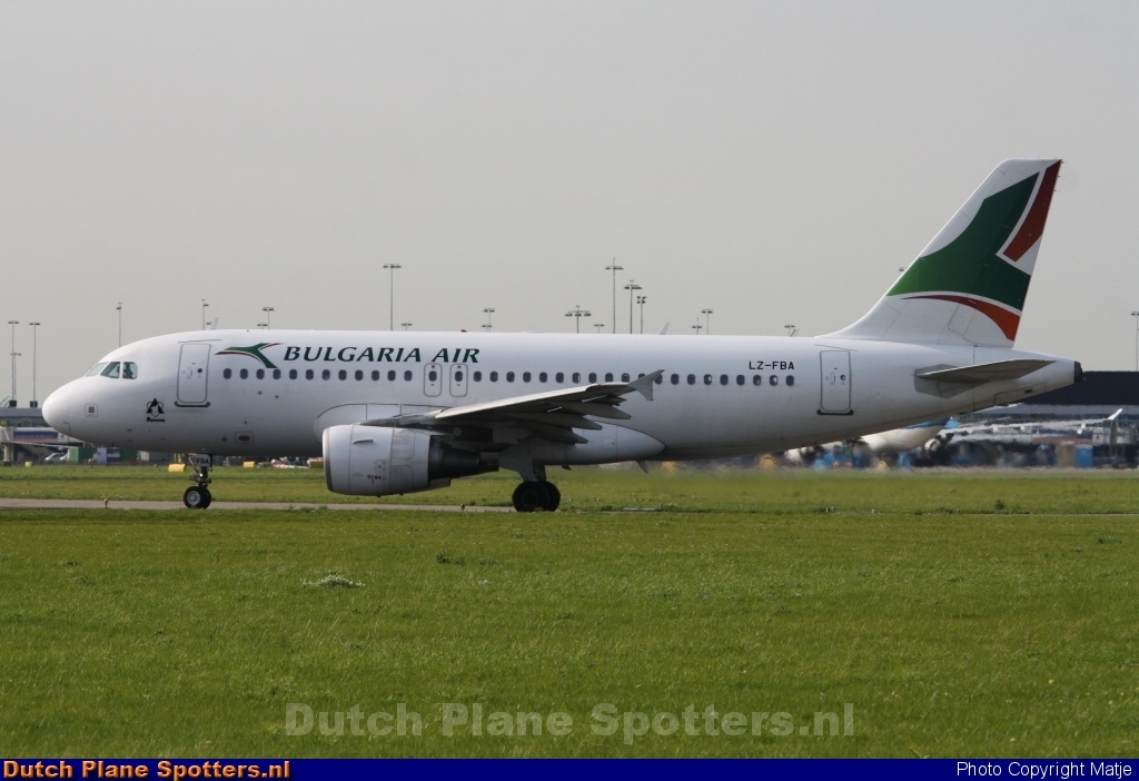 LZ-FBA Airbus A319 Bulgaria Air by Matje