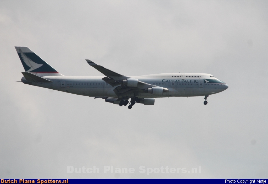 B-HKT Boeing 747-400 Cathay Pacific by Matje