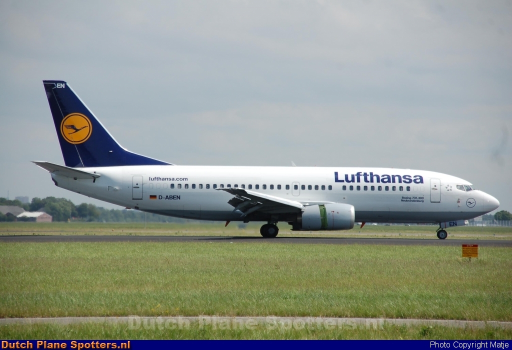 D-ABEN Boeing 737-300 Lufthansa by Matje