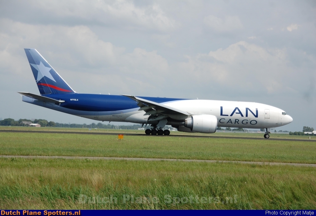 N772LA Boeing 777-F LAN Cargo by Matje