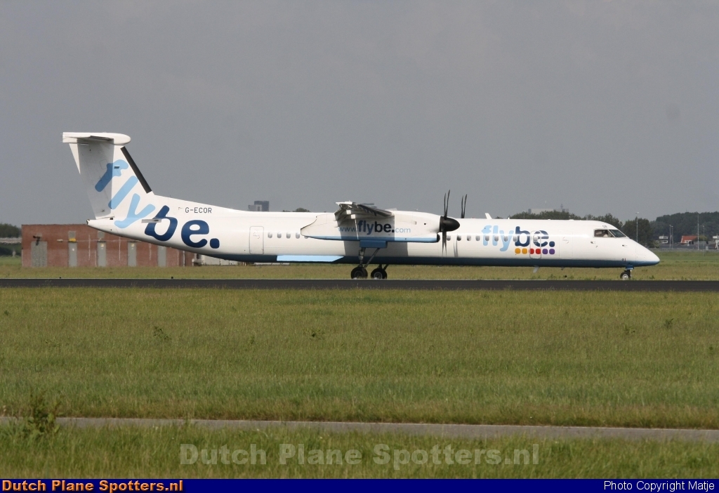 G-ECOR Bombardier Dash 8-Q400 Flybe by Matje
