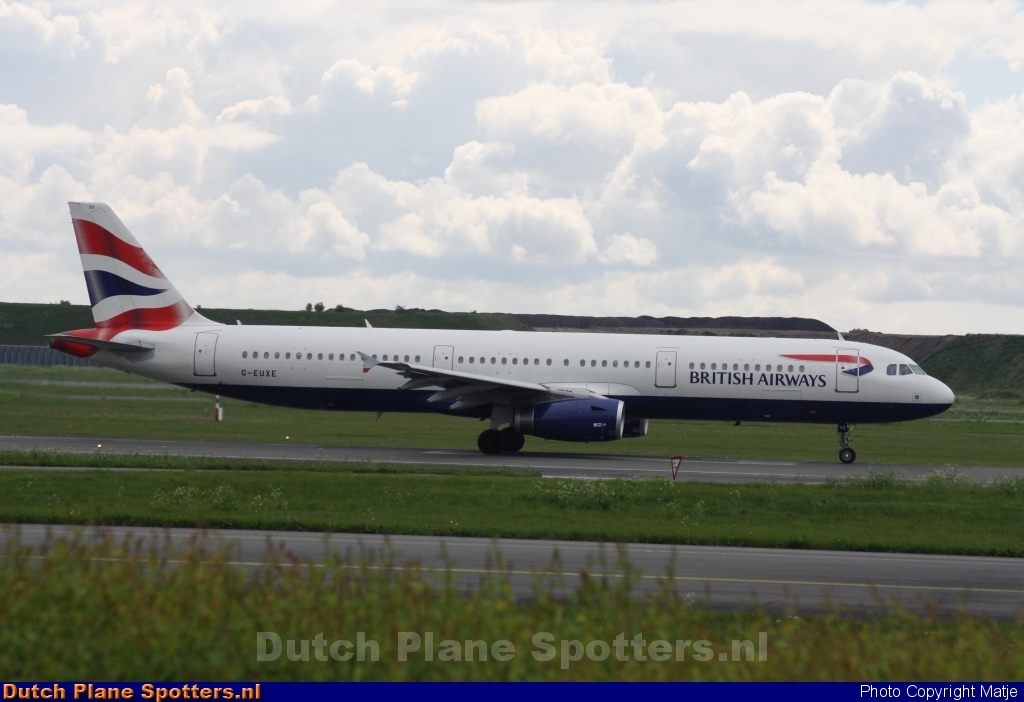 G-EUXE Airbus A321 British Airways by Matje