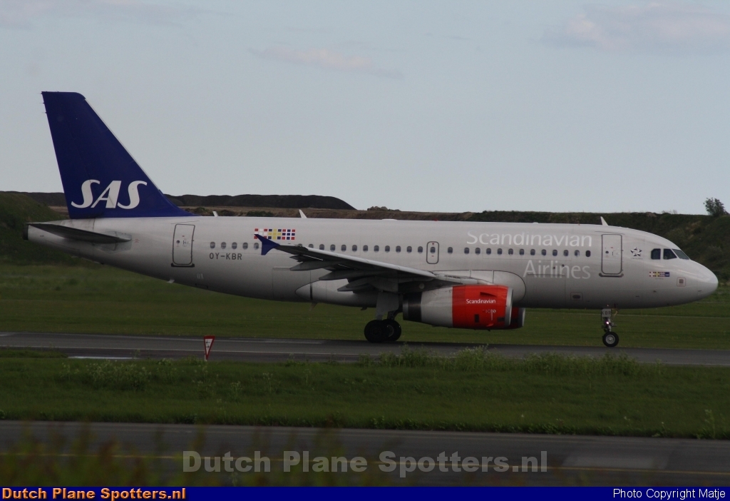 OY-KBR Airbus A319 SAS Scandinavian Airlines by Matje