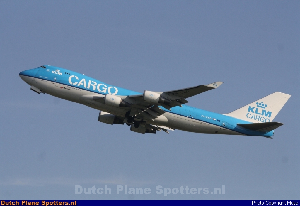 PH-CKD Boeing 747-400 KLM Cargo by Matje