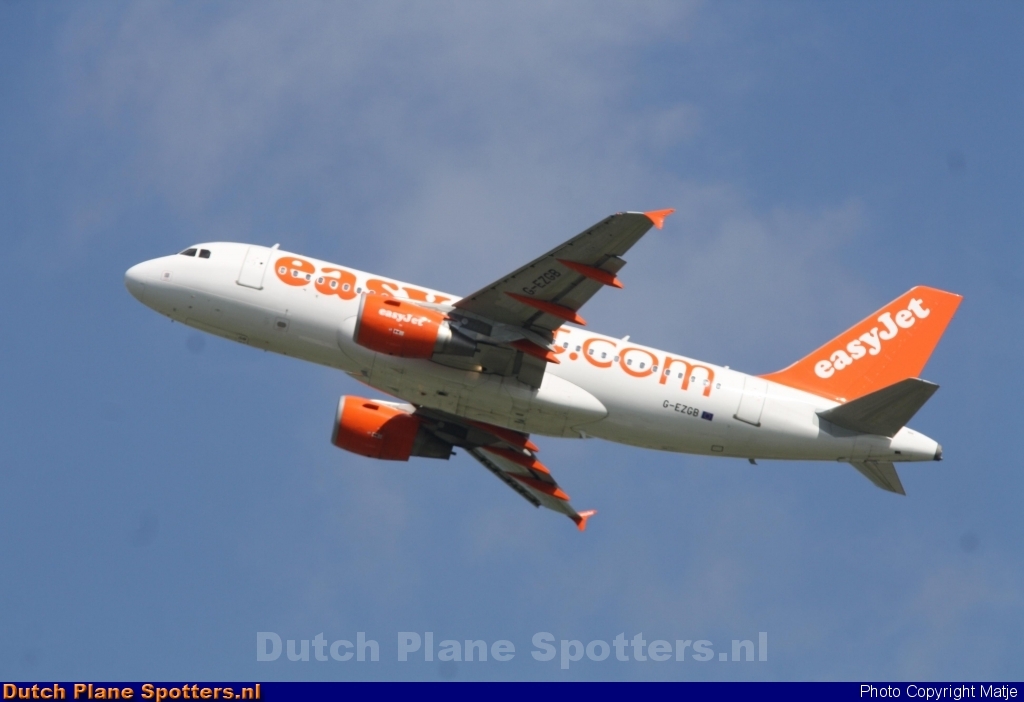 G-EZGB Airbus A319 easyJet by Matje