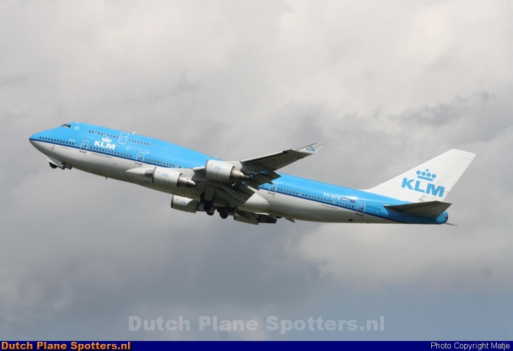 PH-BFN Boeing 747-400 KLM Royal Dutch Airlines by Matje