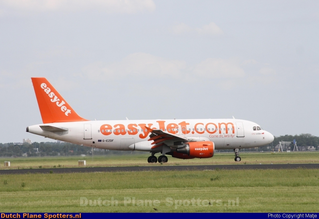 G-EZDF Airbus A319 easyJet by Matje