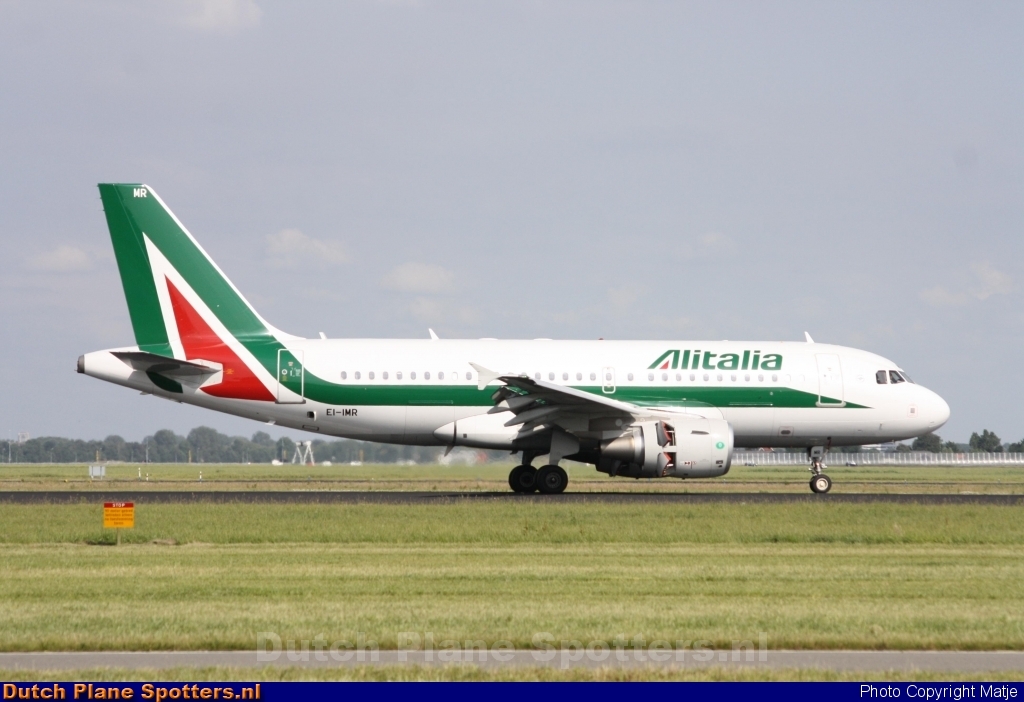 EI-IMR Airbus A319 Alitalia by Matje