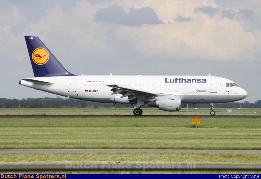 D-AILK Airbus A319 Lufthansa by Matje