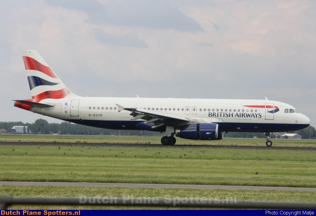 G-EUYK Airbus A320 British Airways by Matje
