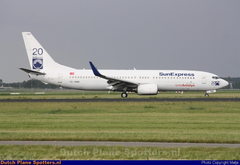 TC-SNM Boeing 737-800 SunExpress by Matje