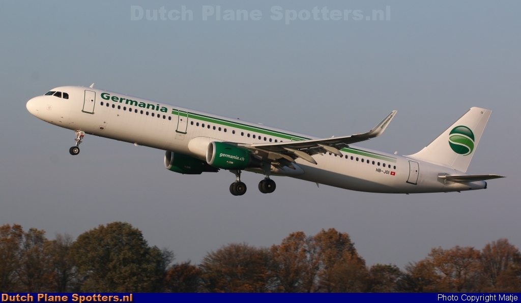 HB-JOI Airbus A321 Germania by Matje