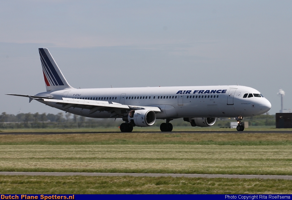 F-GTAJ Airbus A321 Air France by Rita Roelfsema