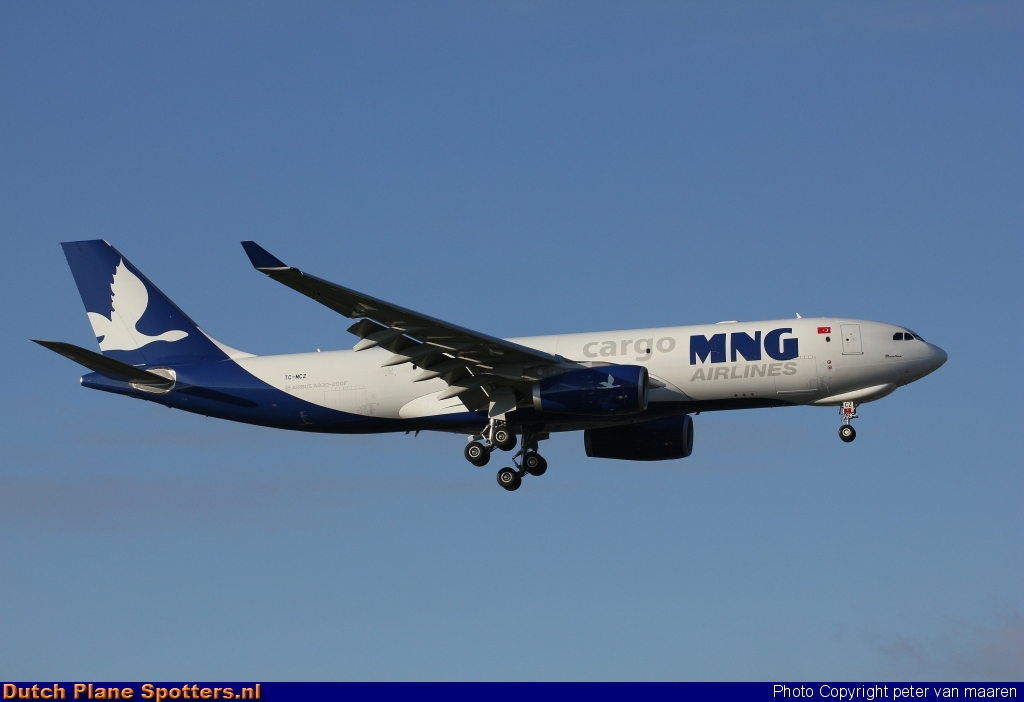 TC-MCZ Airbus A330-200 MNG Cargo by peter van maaren