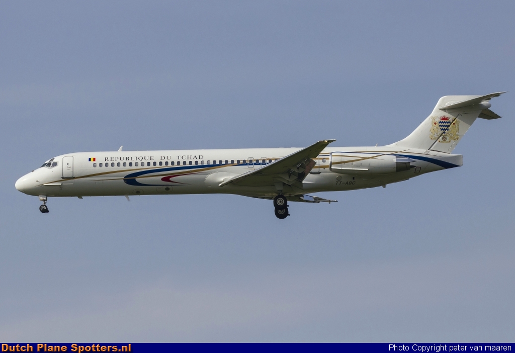 TT-ABC McDonnell Douglas MD-87 Chad - Government by peter van maaren