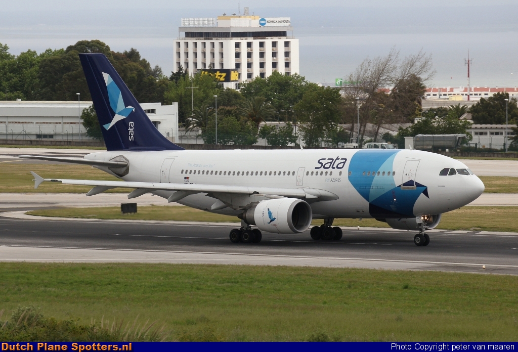 CS-TGU Airbus A310 SATA International by peter van maaren