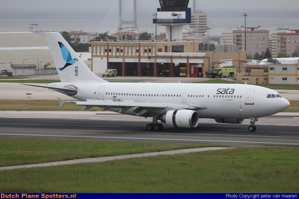 CS-TKM Airbus A310 SATA International by peter van maaren