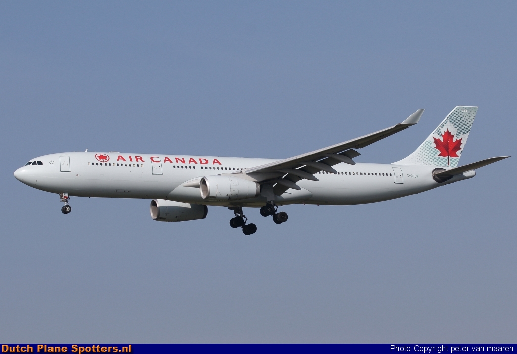 C-GFUR Airbus A330-300 Air Canada by peter van maaren