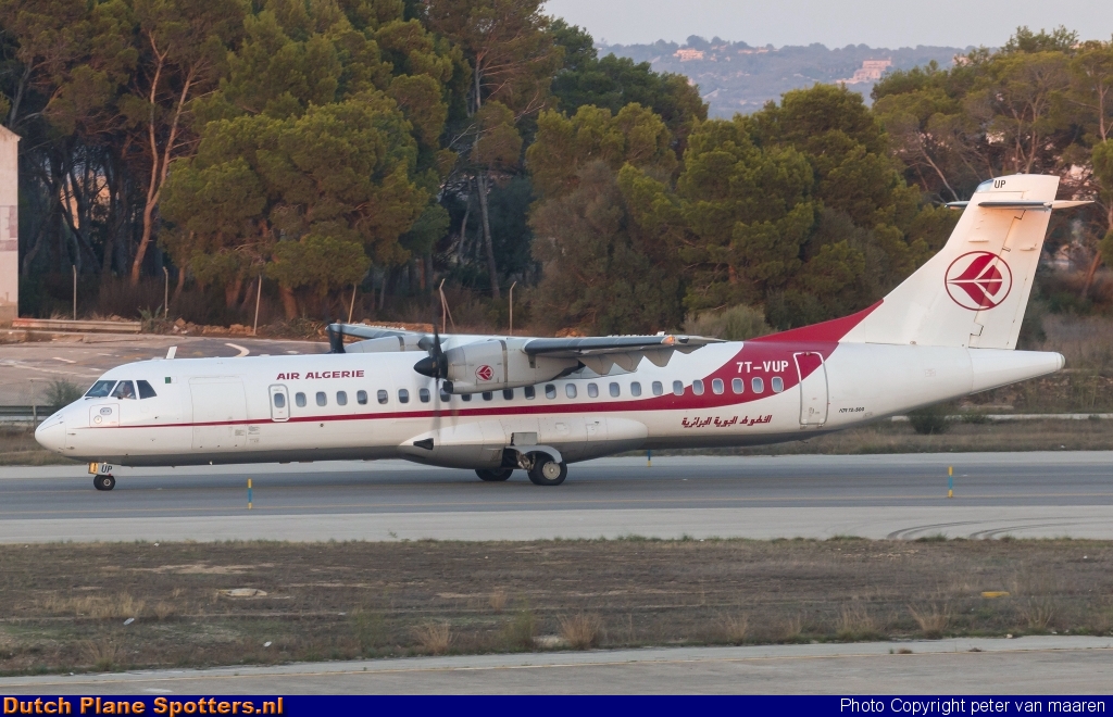 7T-VUP ATR 72 Air Algérie by peter van maaren