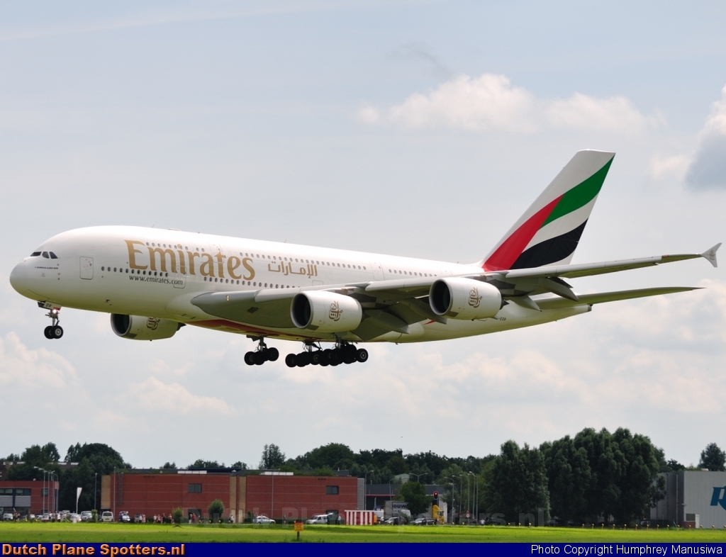 A6-EDR Airbus A380-800 Emirates by Humphrey Manusiwa