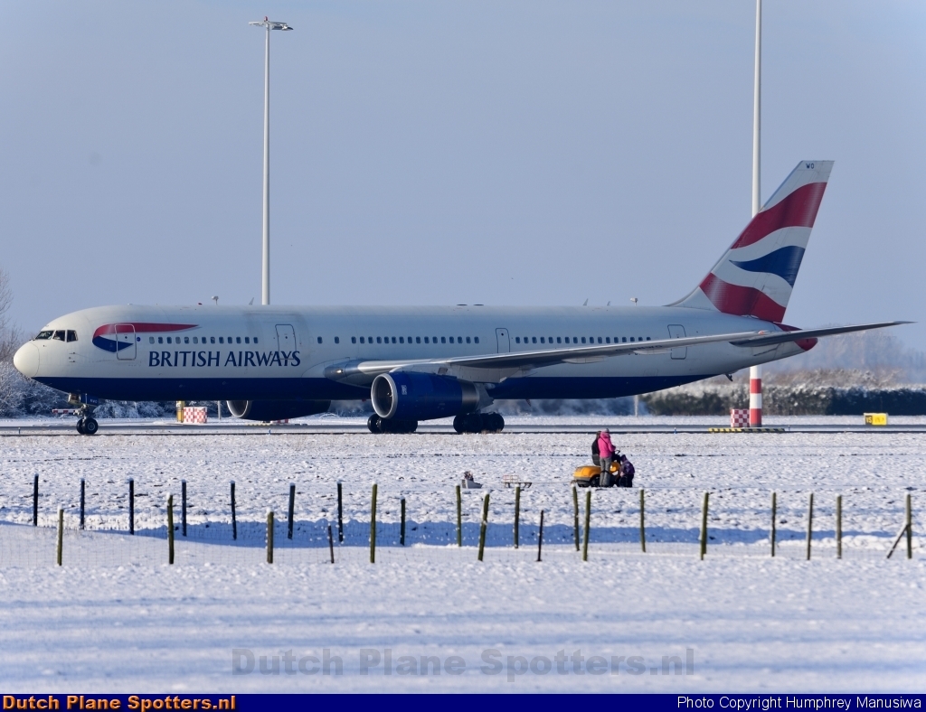 G-BNWO Boeing 767-300 British Airways by Humphrey Manusiwa