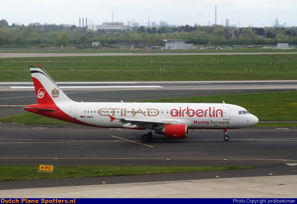 D-ABDU Airbus A320 Air Berlin by jordibeekman