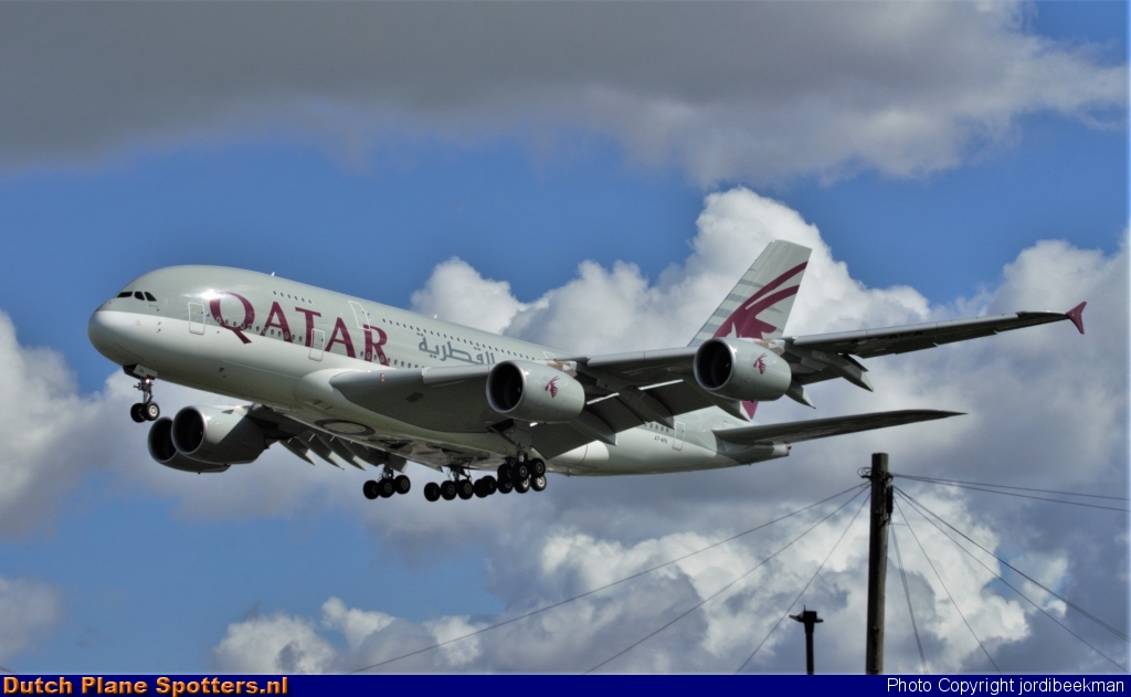 A7-APA Airbus A380-800 Qatar Airways by jordibeekman