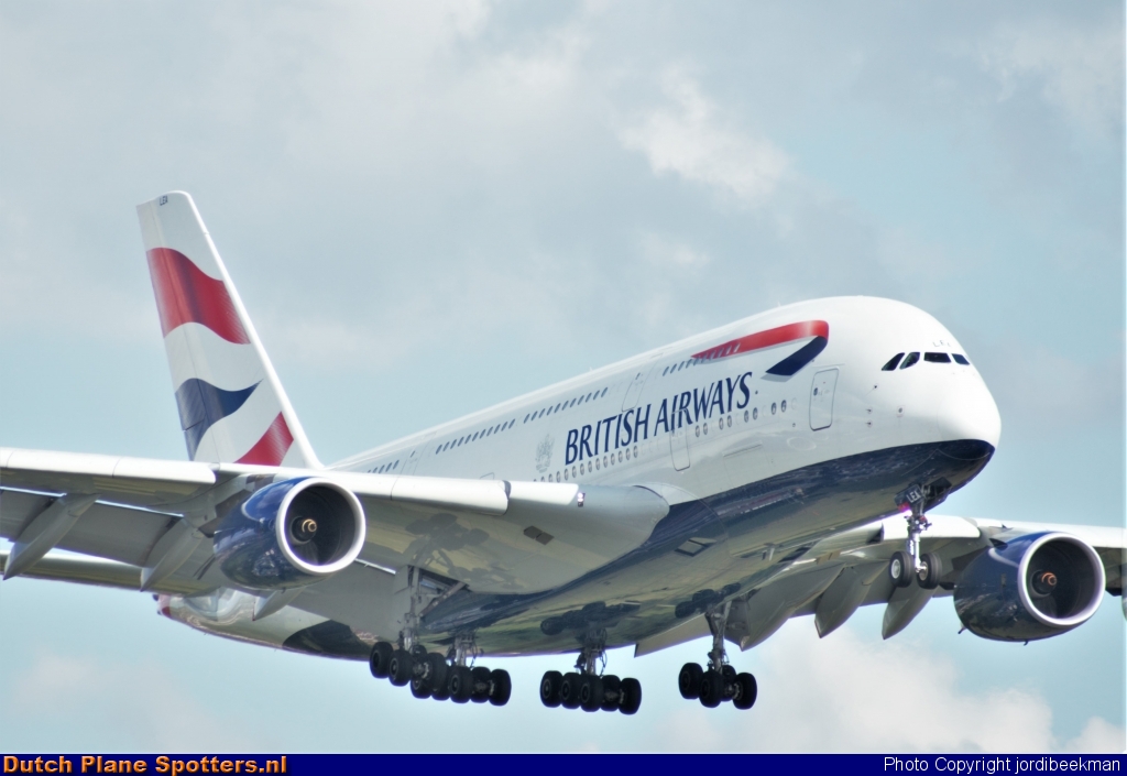 G-XLEA Airbus A380-800 British Airways by jordibeekman