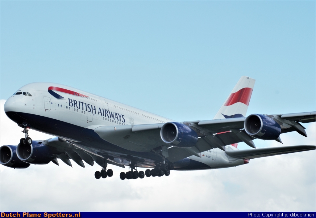 G-XLED Airbus A380-800 British Airways by jordibeekman