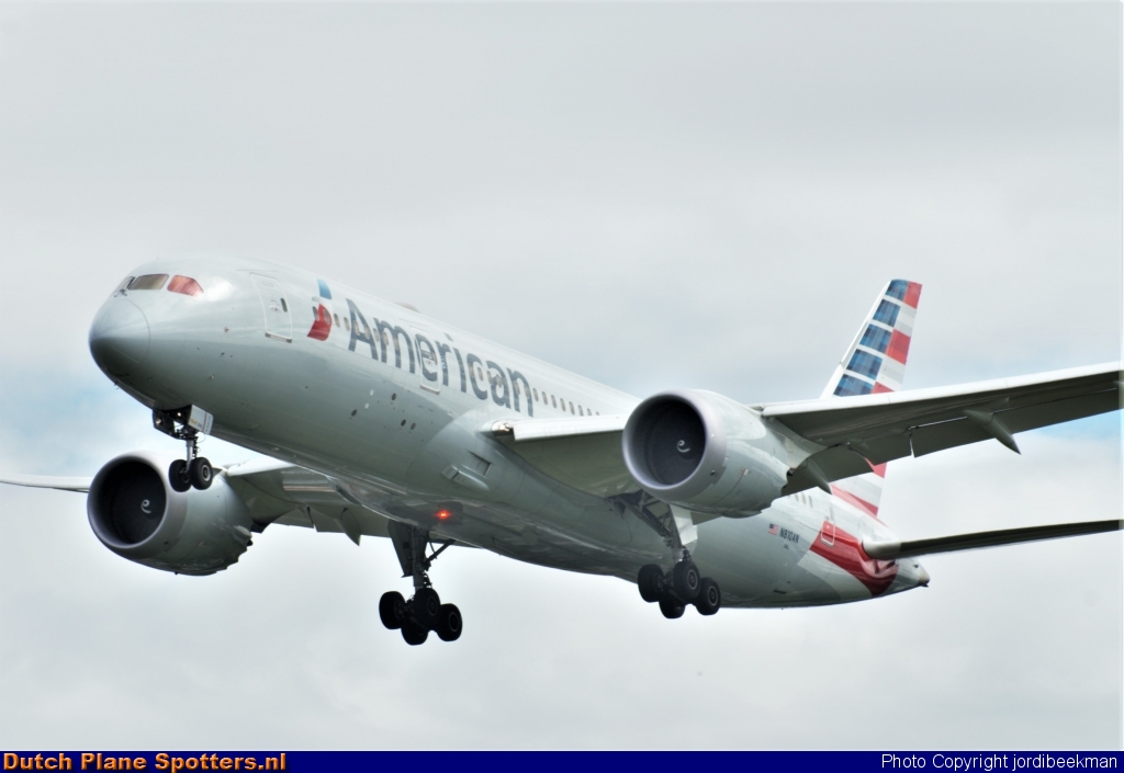 N810AN Boeing 787-8 Dreamliner American Airlines by jordibeekman