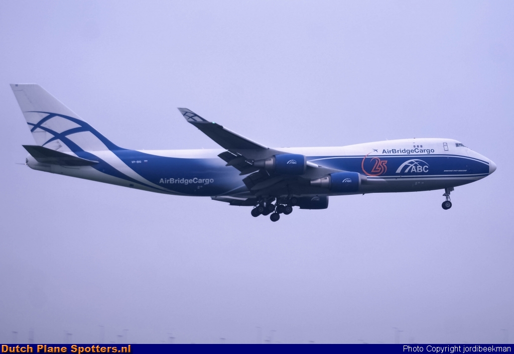 VP-BIG Boeing 747-400 AirBridgeCargo by jordibeekman