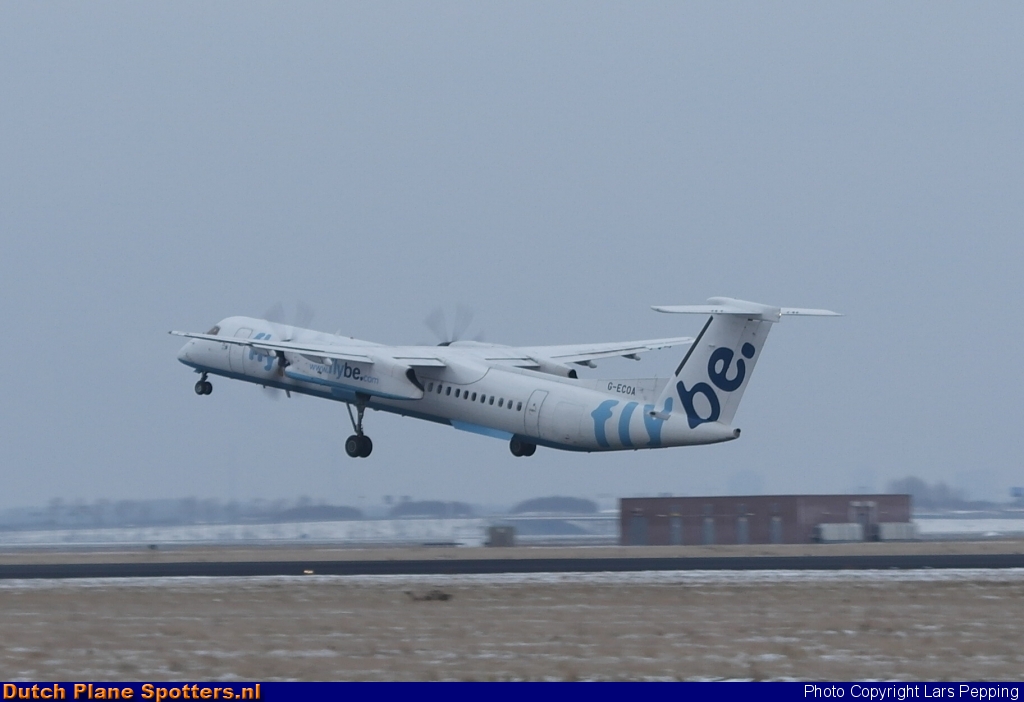 G-ECOA Bombardier Dash 8-Q400 Flybe by Lars Pepping